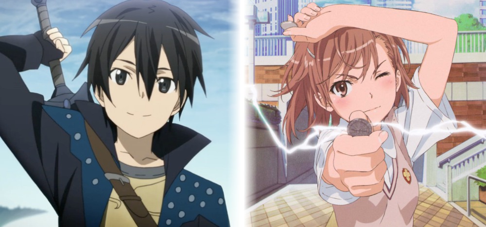 Kirito e Misaka